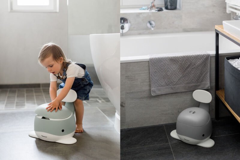 Pot pour bébé, toilette enfant pour l'apprentissage de la propreté,  aquamarine