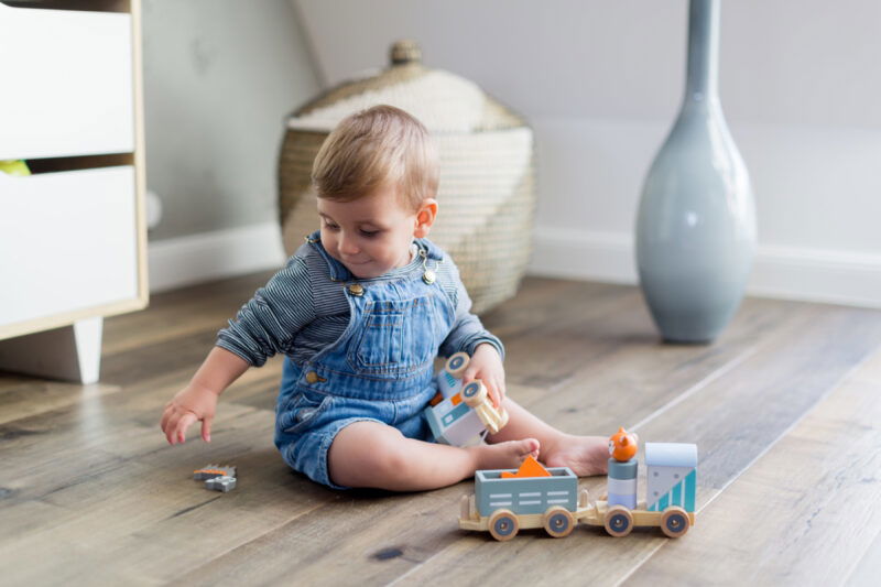 KINDSGUT Set de table enfant nuage gâteau, aigue-marine